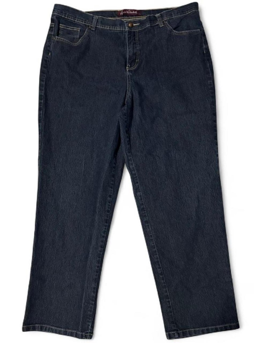 Gloria Vanderbilt dark wash jeans